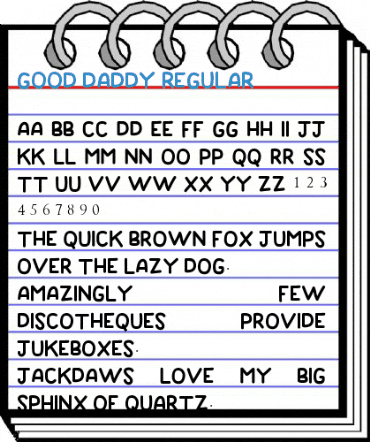 GOOD DADDY Regular Font