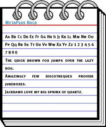 MetaPlus Font