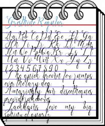 Gresthine Regular Font