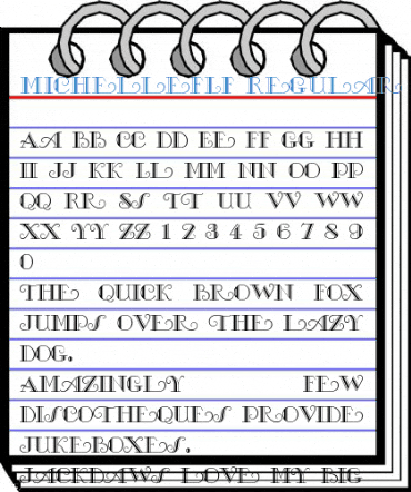 MichelleFLF Regular Font