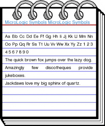MicroLogic Symbols MicroLogic Symbols Font