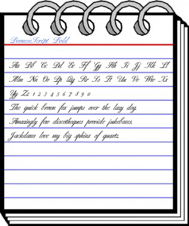 BerneseScript Bold Font
