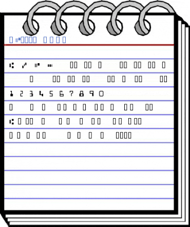 MICRSSK Regular Font