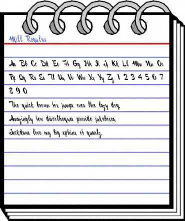 Mill Regular Font