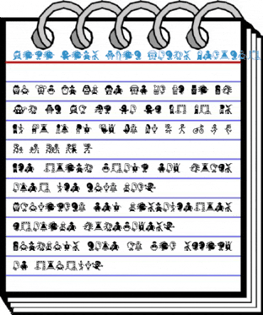 Mini Pics L'il Folks Regular Font