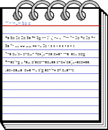 Minimum Bold Font