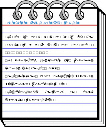 MinionOrnaments Roman Font