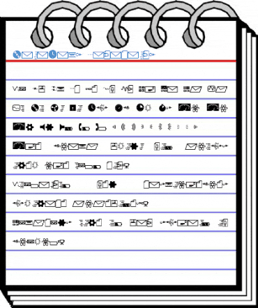 MiniPics Digidings Font
