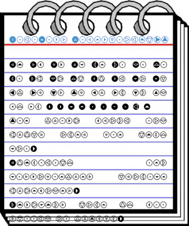 MiniPics DirectionalRT Font