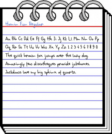 Homin Fun Regular Font