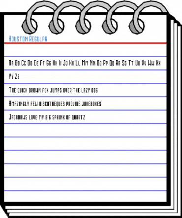 Houston Regular Font