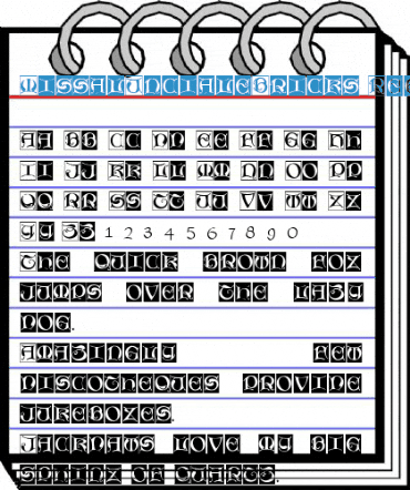 MissalUncialeBricks Regular Font