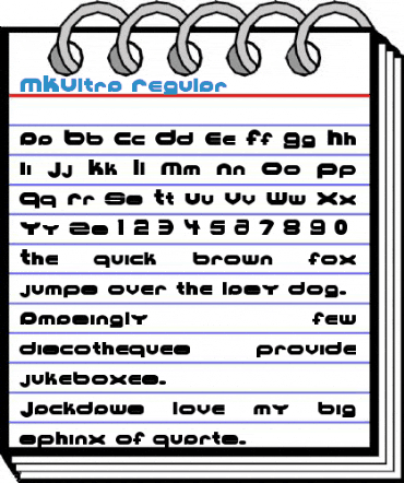 MKUltra Regular Font