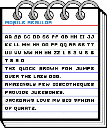 Mobile Regular Font