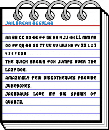 Jailbreak Regular Font