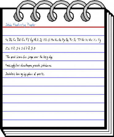 Jakobs Handwriting Regular Font