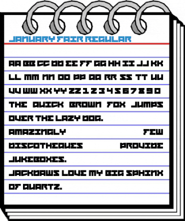 January Fair Regular Font