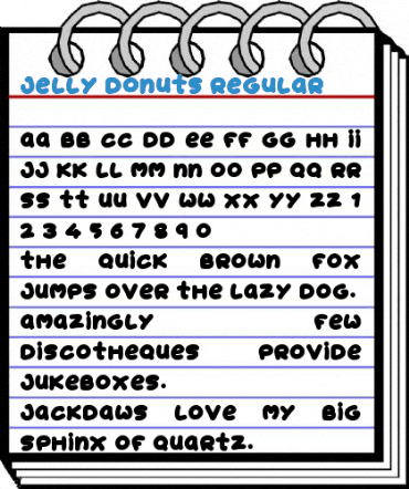 Jelly Donuts Regular Font
