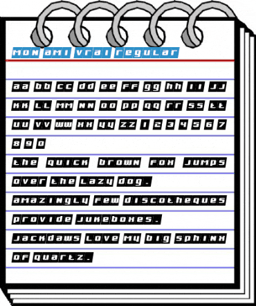 Mon Ami Vrai Regular Font