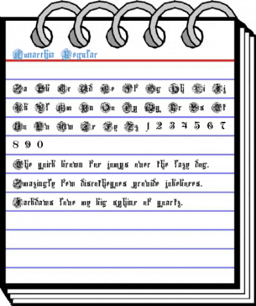 Monarchia Regular Font