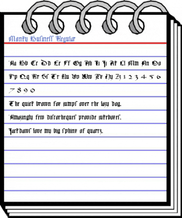 Monky Business Regular Font