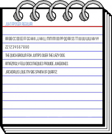 Juxtaposer Regular Font