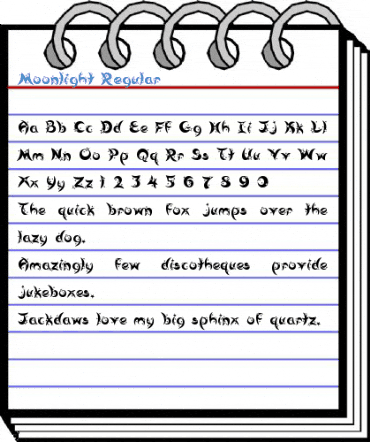 Moonlight Regular Font