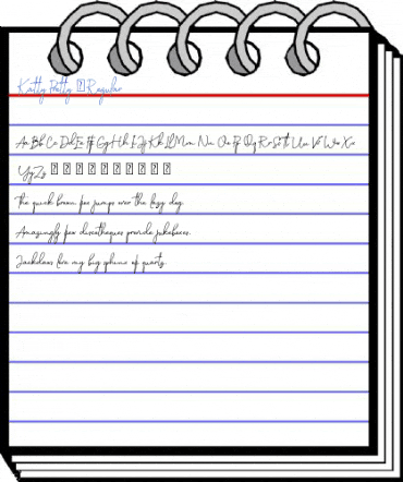 Katty Pretty 2 Regular Font