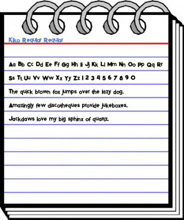 Kiko Regular Regular Font