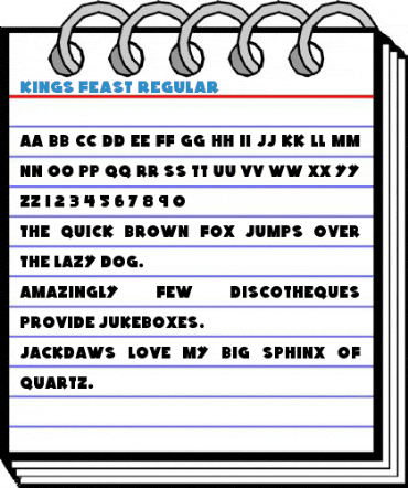 Kings Feast Regular Font