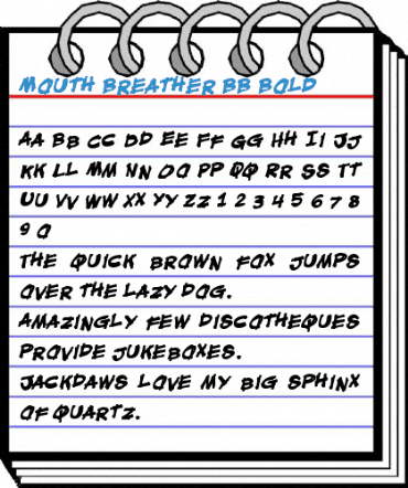 Mouth Breather BB Bold Font