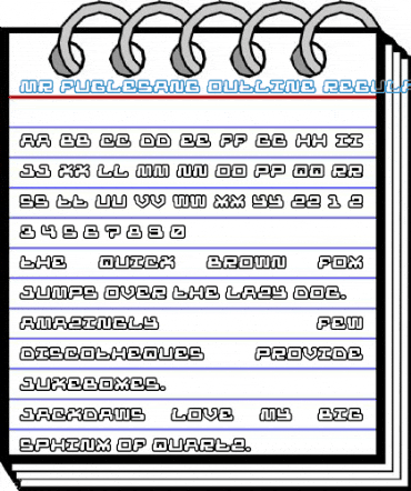 MR FUGLESANG OUTLINE Regular Font