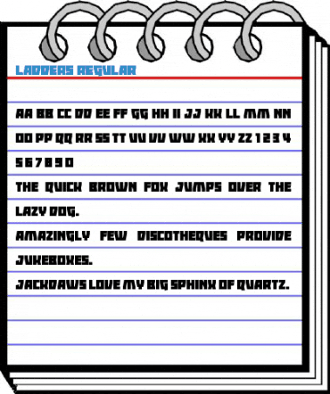 Ladders Regular Font