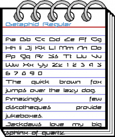 Betaphid Regular Font