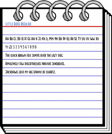 Little Boss Regular Font