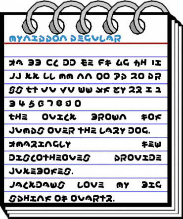 MyNippon Regular Font