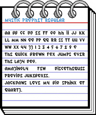 Mystic Prophet Font