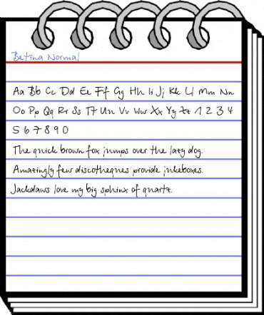 Betina Normal Font