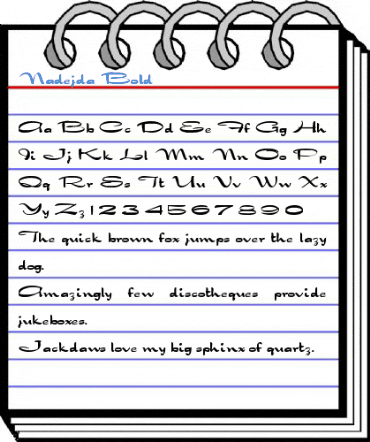 Nadejda Bold Font
