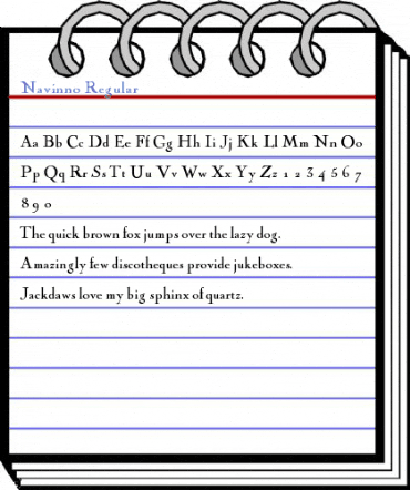 Navinno Regular Font
