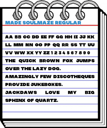 MADE Soulmaze Regular Font