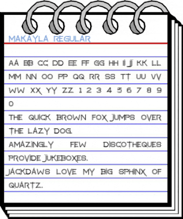 makayla Regular Font
