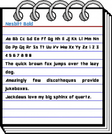 Nesbitt Bold Font