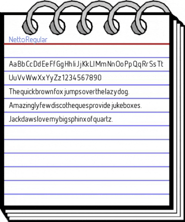 Netto Regular Font