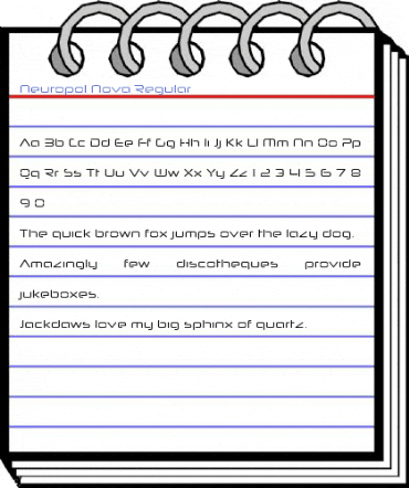Neuropol Nova Regular Font