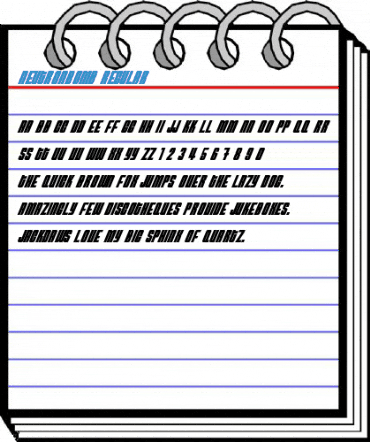 NeutronBomb Regular Font