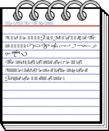 BibleScrSwaAltT Regular Font