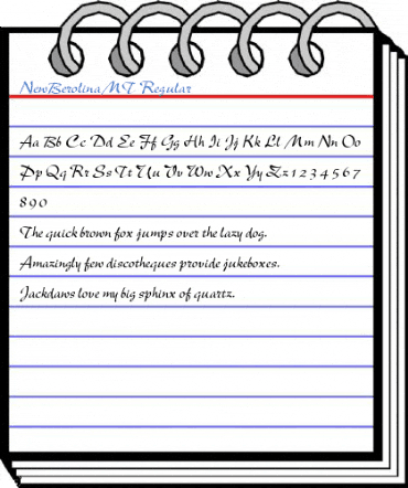 NewBerolinaMT Regular Font