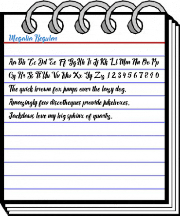 Megalia Regular Font