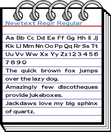 Newtext Reglr Font